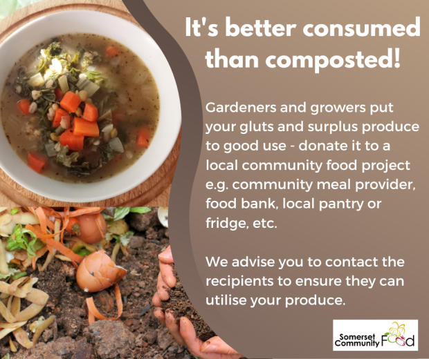 It's better consumed than composted