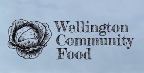 Wellington community food logo with cabbage