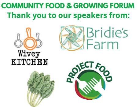 thank you to speakers with project logos